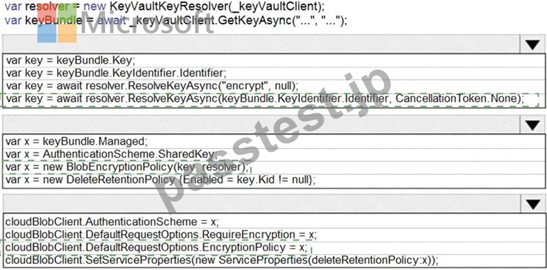 Microsoft AZ-204練習テストPDF試験材料 [Q69-Q84] | PassTest